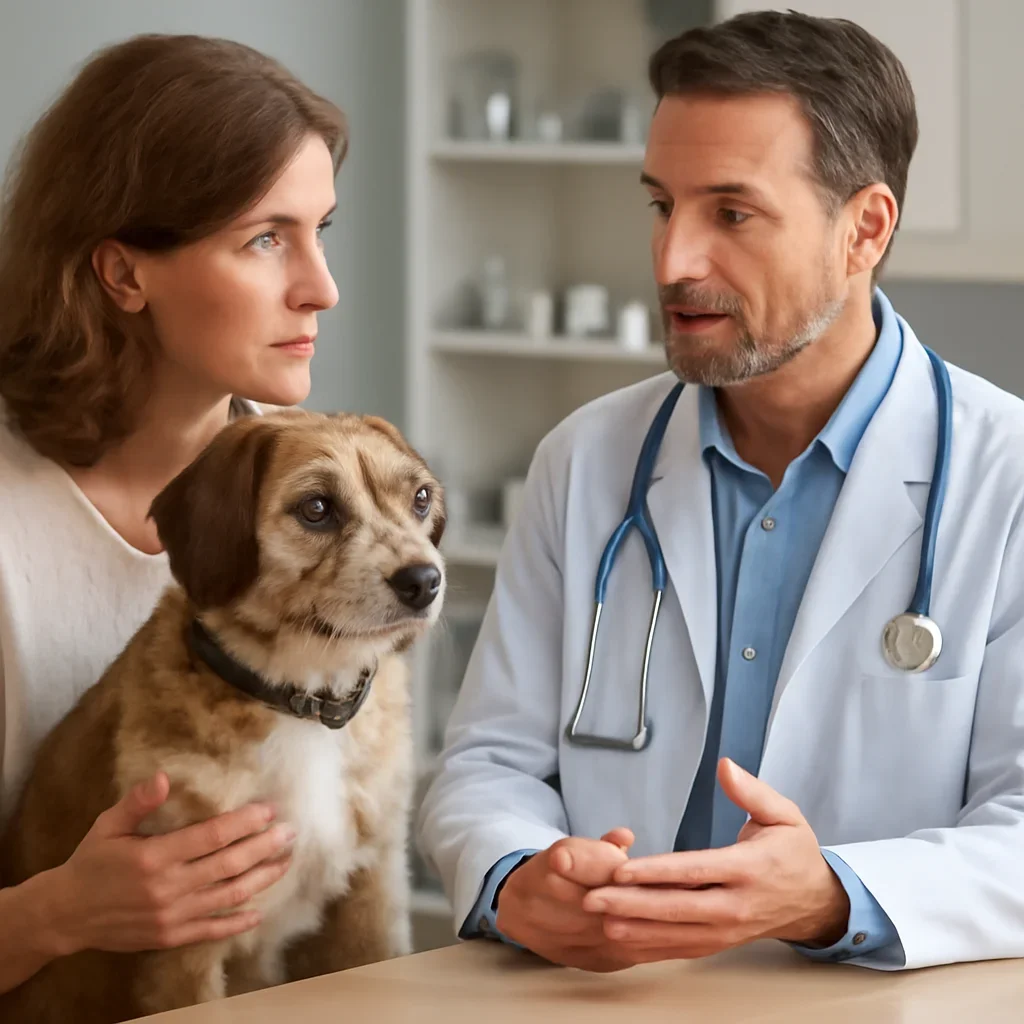 Reviewing pet insurance quotes and policy details