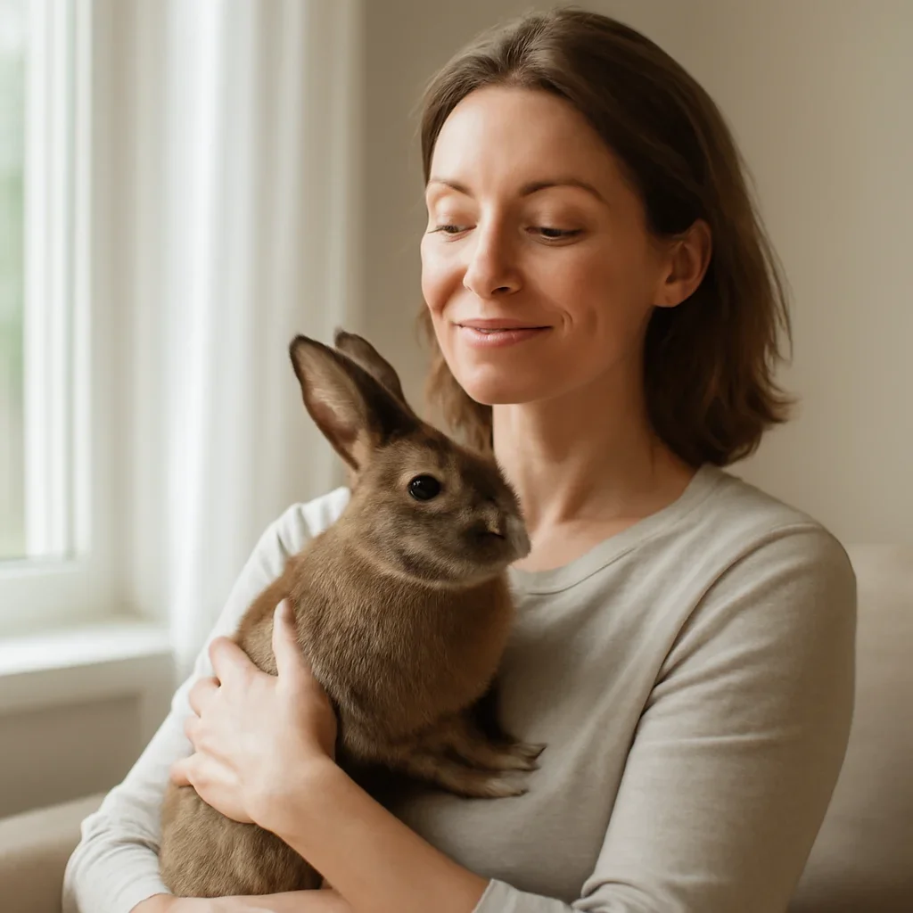 Canadian rabbit owner planning insurance and an emergency veterinary fund